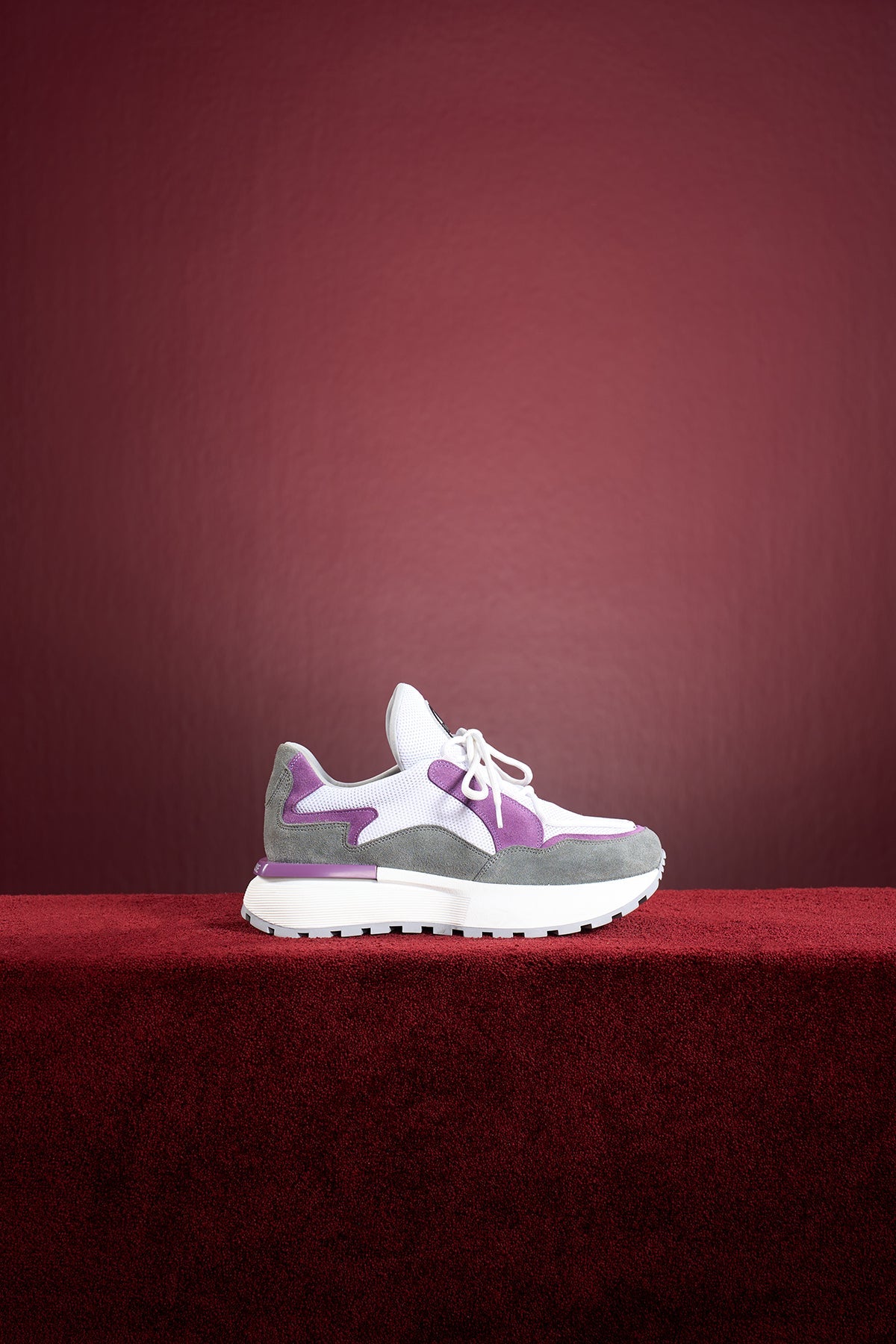 Bianco Viola Sneakers Numa