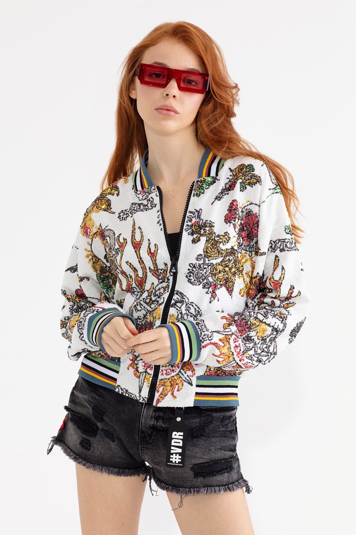 Multi Color Jacket 13338