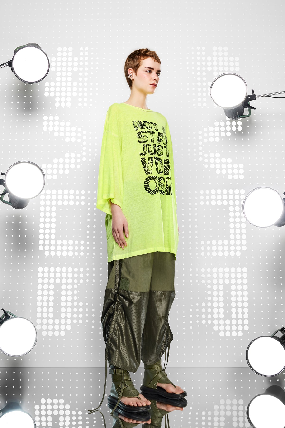 Giallo Neon Tunic 15203