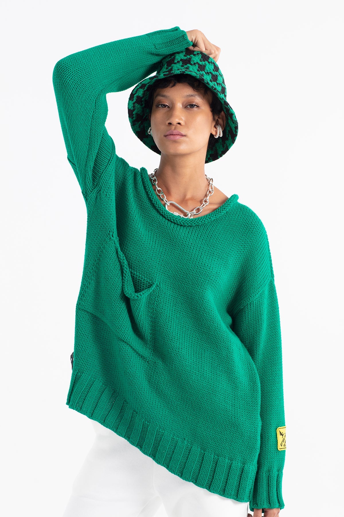 Verde Pullover 12110