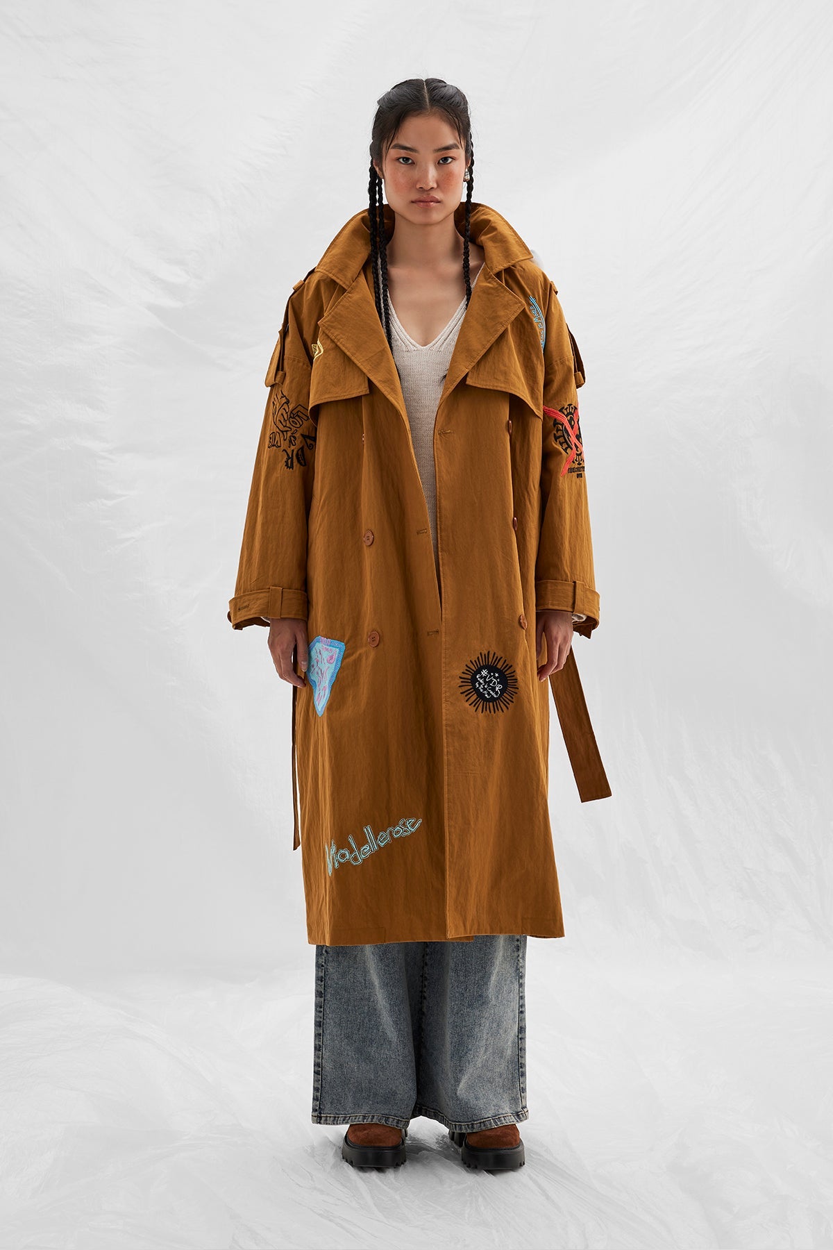 Senape Trench Coat 14185