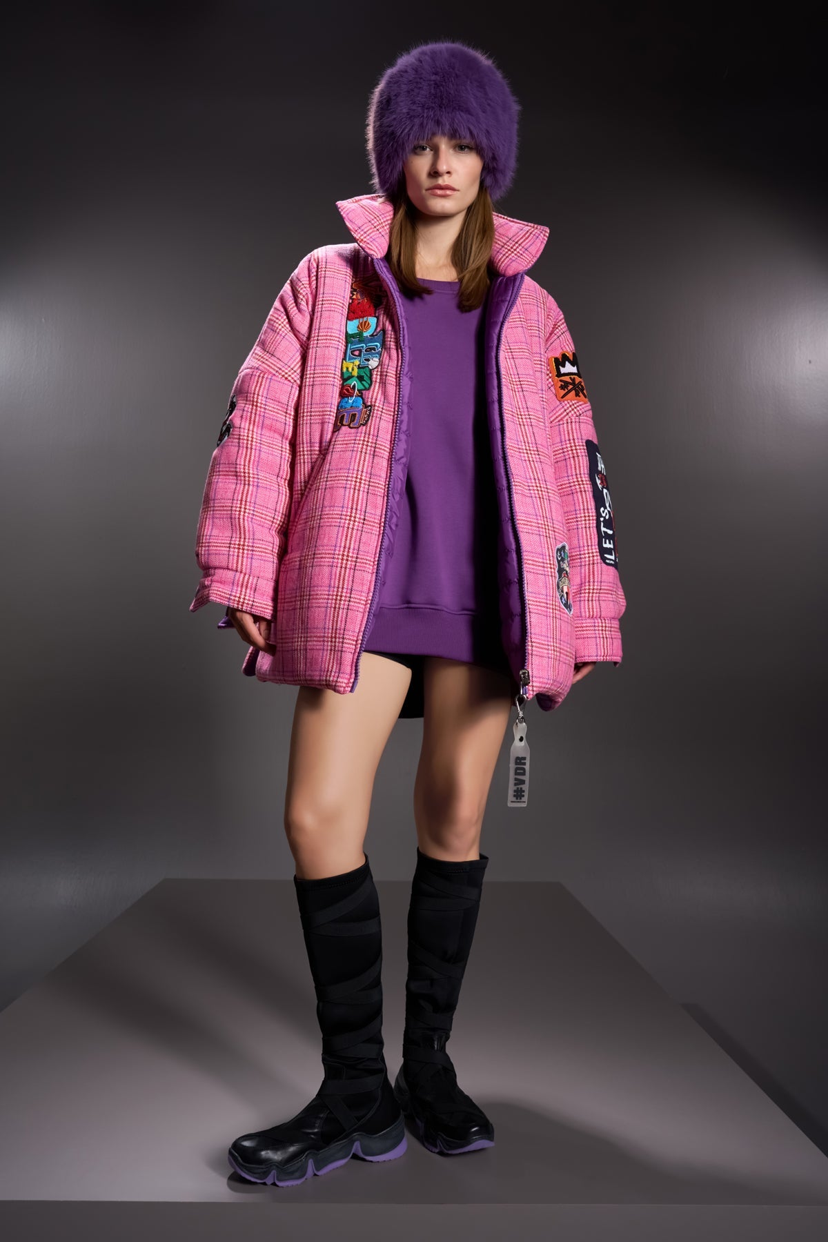 Viola Pink Blouson 16092