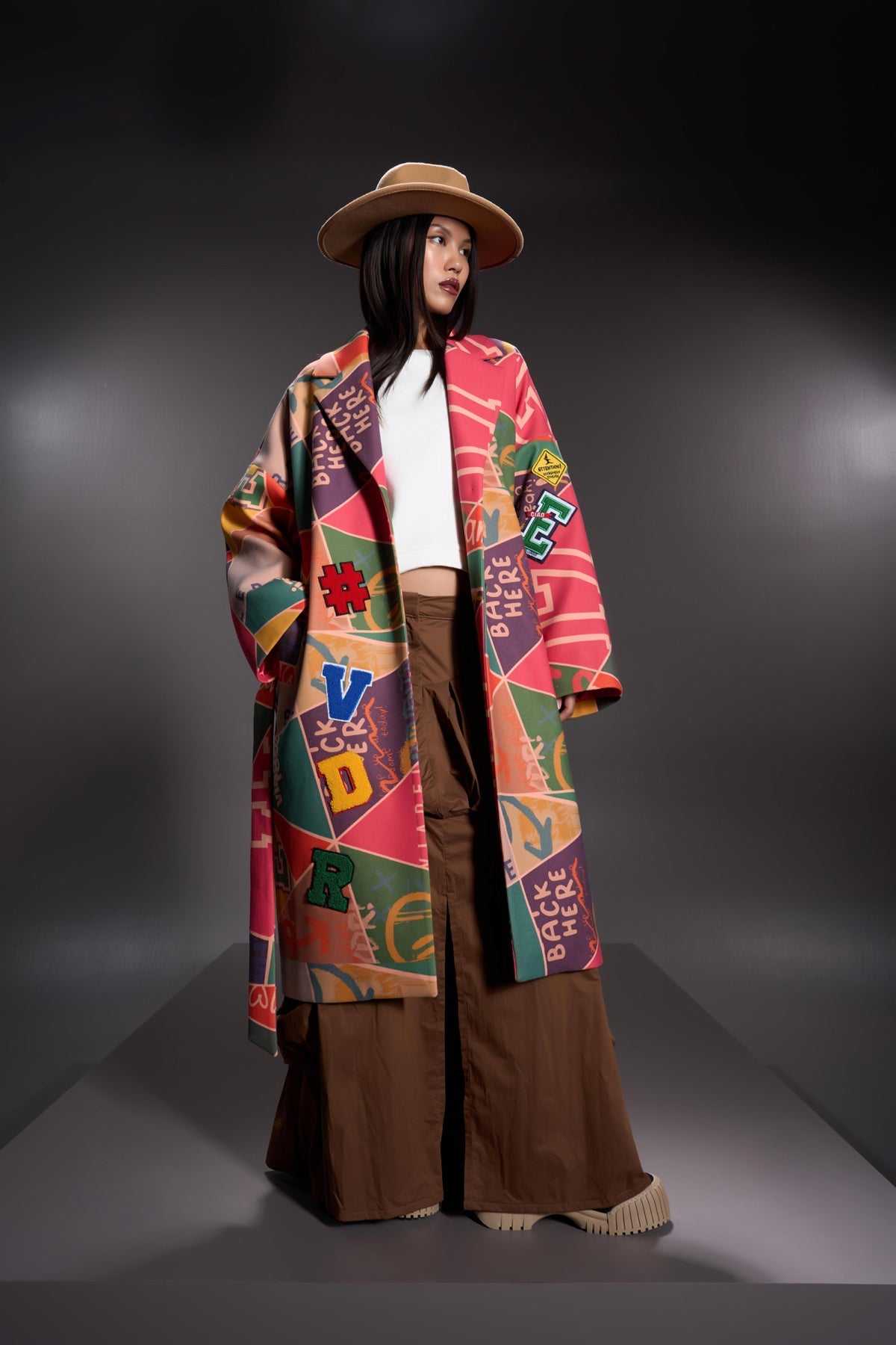 Multi Color Coat 16286