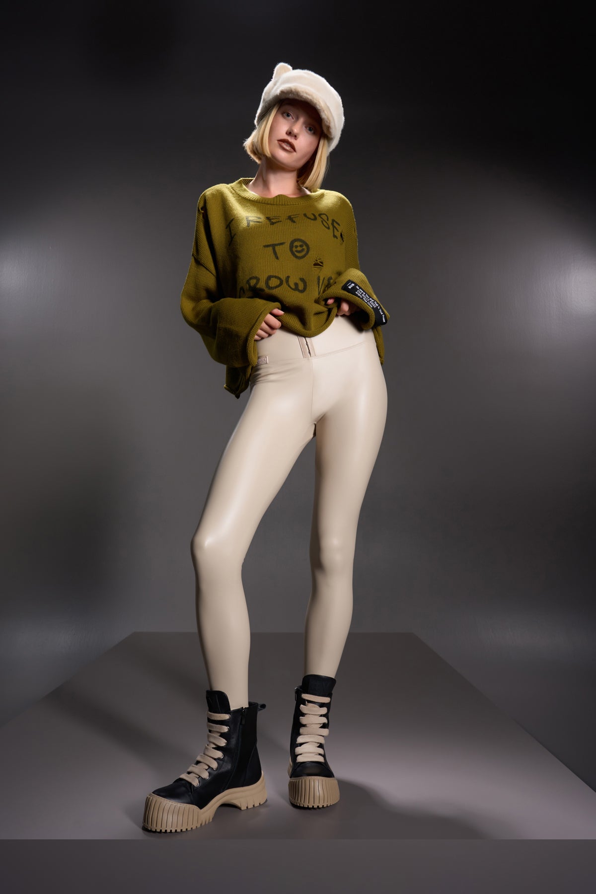 Beige Legging 16288